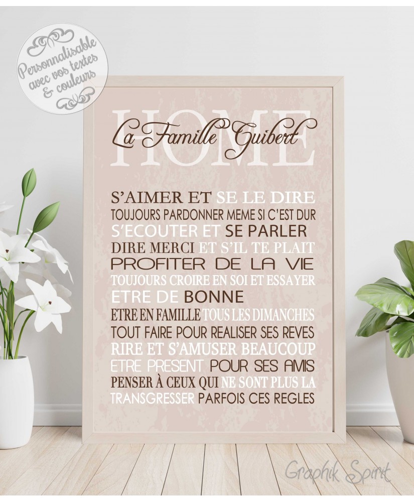 Romantique Format 20x30 Cm Support D